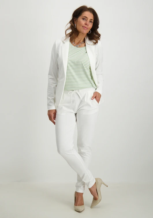 Only ONLMOSTER STRIPE S/S O-NECK TOP JRS 15206243