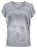 Only ONLMOSTER STRIPE S/S O-NECK TOP JRS 15206243