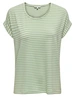 Only ONLMOSTER STRIPE S/S O-NECK TOP JRS 15206243