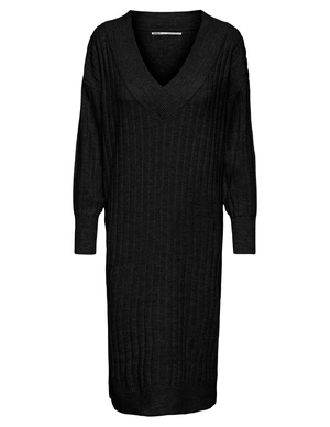 Only ONLNEW TESSA L/S MIDI V DRESS KNT N 15236372