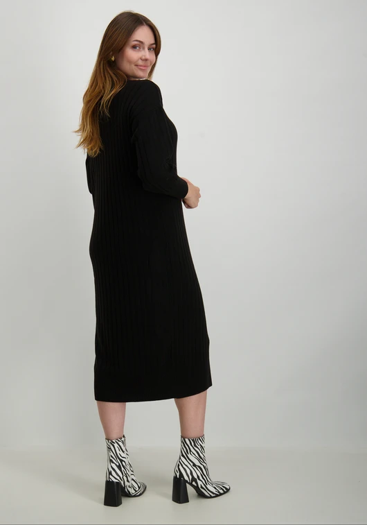 Only ONLNEW TESSA L/S MIDI V DRESS KNT N 15236372