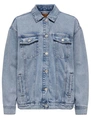 Only ONLOCEAN L/S OVERSIZE JKT DNM NOOS 15290378