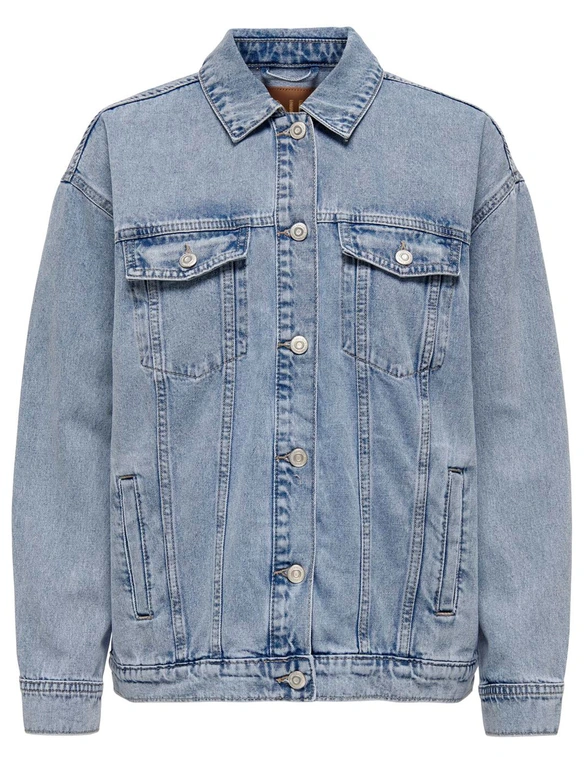 Only ONLOCEAN L/S OVERSIZE JKT DNM NOOS 15290378