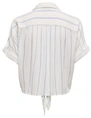 Only ONLPAULA LIFE S/S TIE SHIRT WVN NOO 15281497