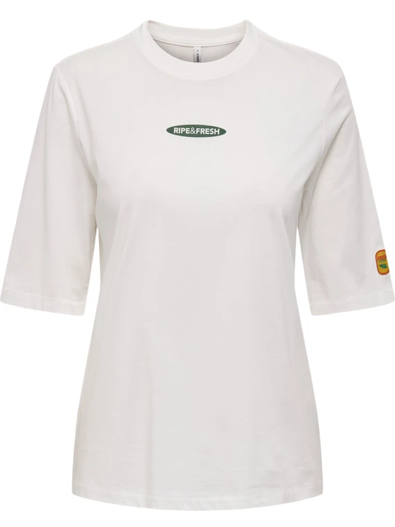 Only ONLPHOEBE S/S FRESH TOP BOX JRS 15351369