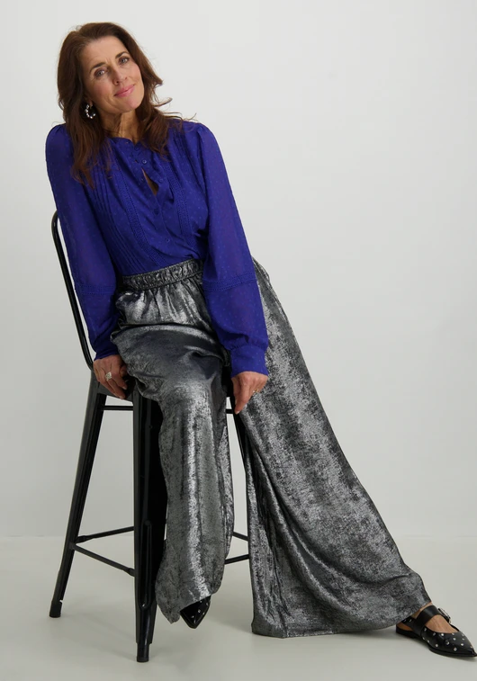 Only ONLPIXIE LS DOBBY BUTTON TOP WVN 15346682
