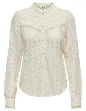 Only ONLREBA LACE L/S SHIRT WVN NOOS 15282071