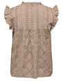 Only ONLREVA LIFE S/L EMB TOP WVN NOOS 15218460