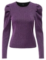 Only ONLRICH L/S GLITTER PUFF TOP JRS 15278055