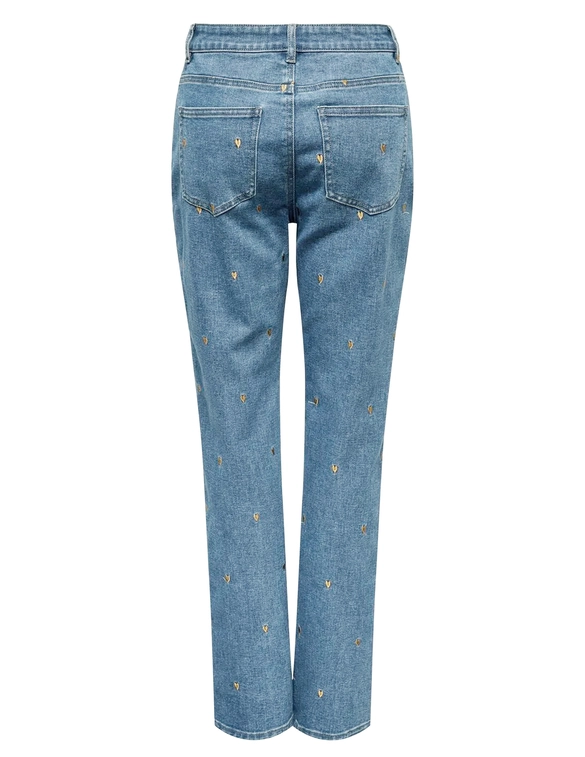 Only ONLRILEY EX HW STRAIGHT EMB GUA DNM 15339760