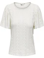 Only ONLRIVERSIDE S/S FLAIRED TOP JRS 15312474