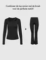 Only ONLROMA FLARED SHINE PANT JRS 15311745
