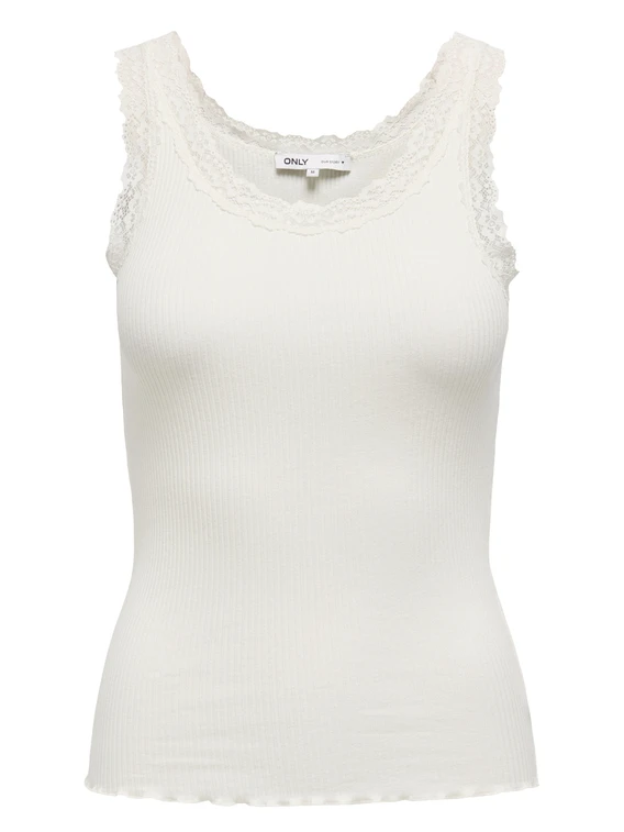 Only ONLSARA SHARAI LACE TANK TOP JRS NO 15345994