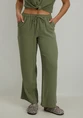 Only ONLSIESTA MW PULL-UP LINEN BL PNT N 15322263