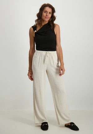 Only ONLSIESTA MW PULL-UP LINEN BL PNT N 15322263