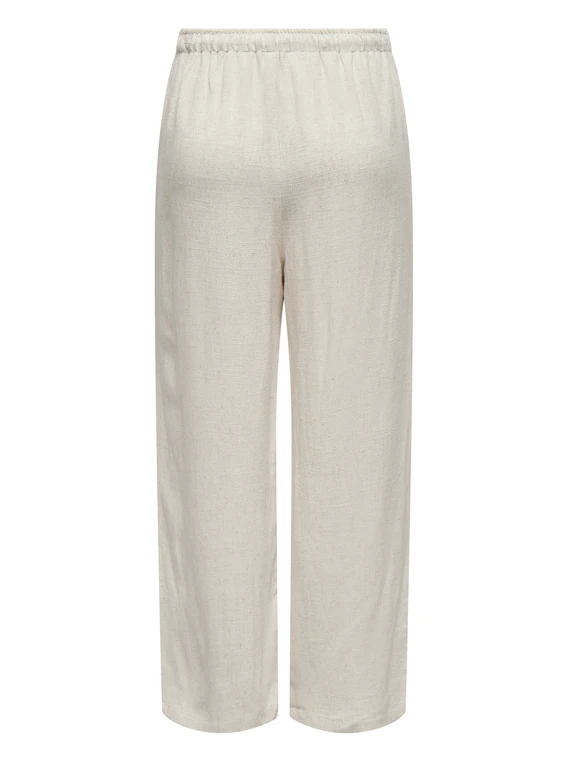 Only ONLSIESTA MW PULL-UP LINEN BL PNT N 15322263