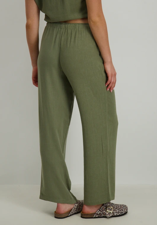 Only ONLSIESTA MW PULL-UP LINEN BL PNT N 15322263