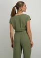 Only ONLSIESTA SS KNOT LIN BL SHIRT PNT 15322270