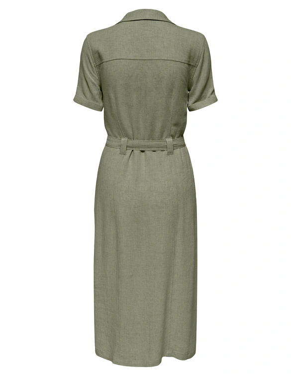 Only ONLSIESTA SS LIN BL SHIRT DRESS PNT 15347210