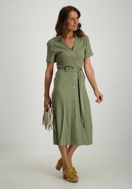 Only ONLSIESTA SS LIN BL SHIRT DRESS PNT 15347210