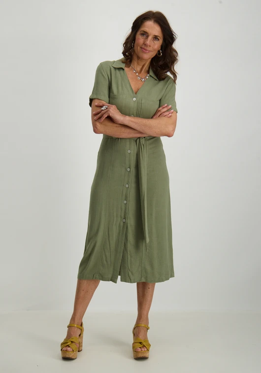 Only ONLSIESTA SS LIN BL SHIRT DRESS PNT 15347210