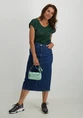 Only onlSILVERY S/S V NECK LUREX TOP JRS 15136069