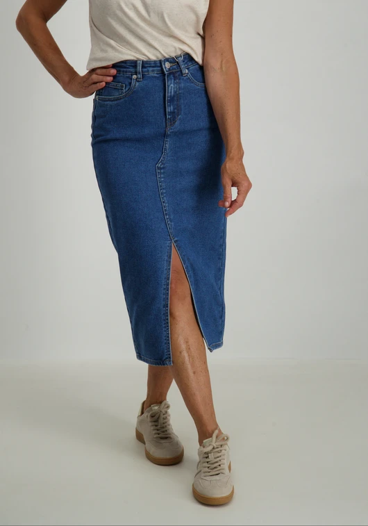 Only ONLSIRI FRONT SLIT SKIRT DNM GUA NO 15324365