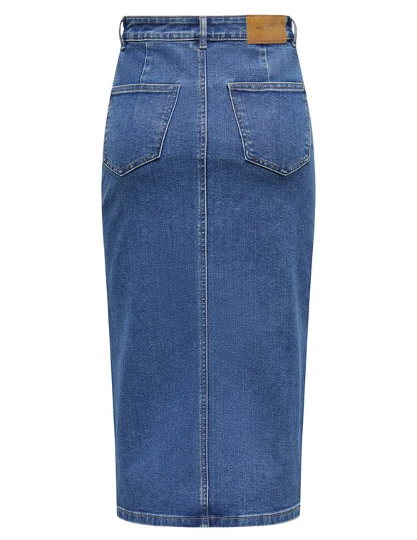 Only ONLSIRI FRONT SLIT SKIRT DNM GUA NO 15324365