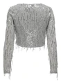 Only ONLSPACY LS CROPPED SEQUINS TOP WVN 15331803