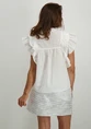 Only ONLSUNNY LIFE CAPSL FRILL TOP WVN N 15347882