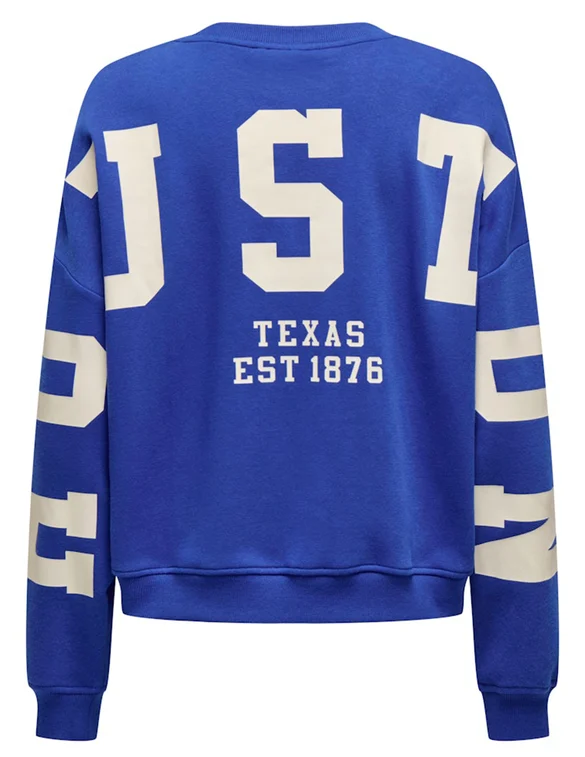 Only ONLSWEAT L/S BACK/SLEEVE PRINT SWT 15356793