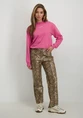 Only ONLTANJA L/S FOIL O-NECK BOX SWT 15333254