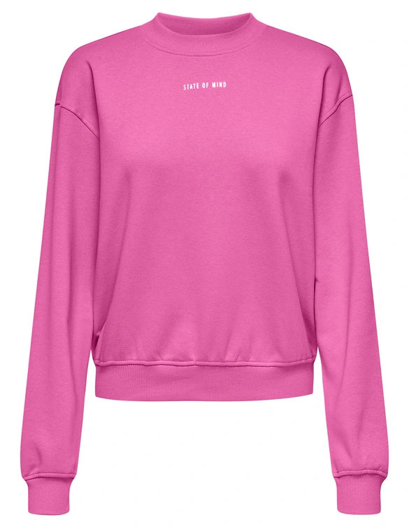 Only ONLTANJA L/S FOIL O-NECK BOX SWT 15333254