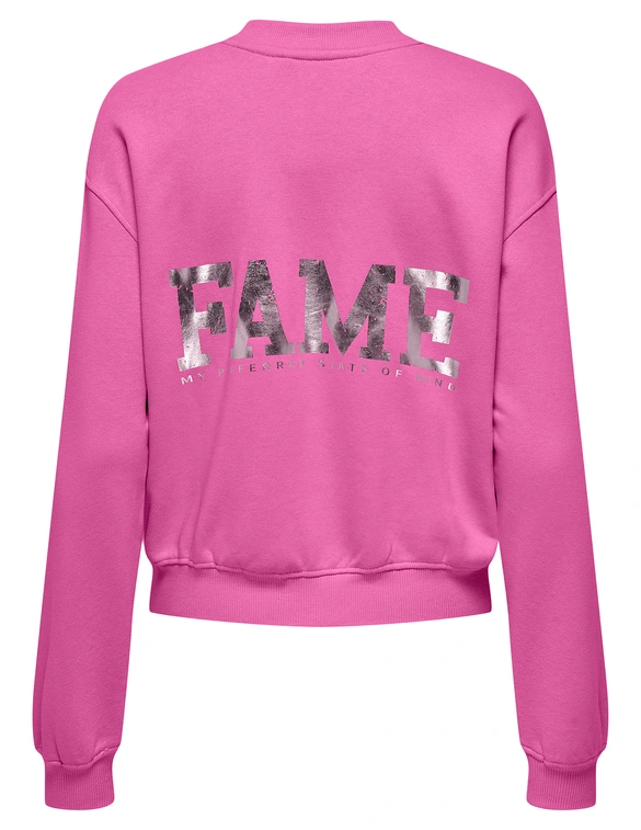 Only ONLTANJA L/S FOIL O-NECK BOX SWT 15333254