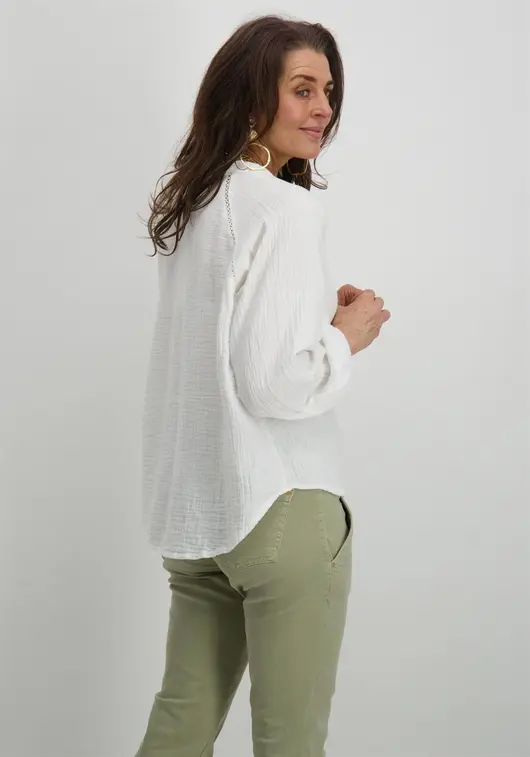 Only ONLTHYRA LIFE LS V-NECK TOP NOOS WV 15320016