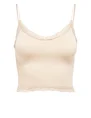 Only ONLVICKY LACE SEAMLESS CROPPED TOP 15190175