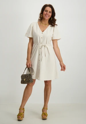 Only ONLVITA LIFE LINEN S/S SHORT DRESS 15317914