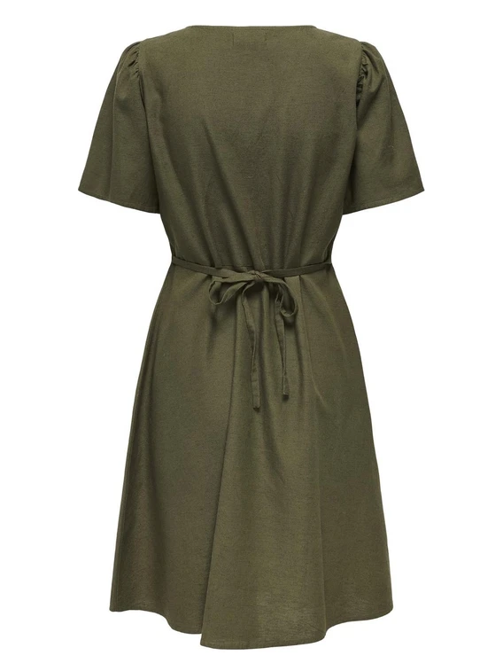 Only ONLVITA LIFE LINEN S/S SHORT DRESS 15317914