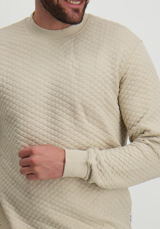 ONLY & SONS ONSADLER REG QUILT CREW NECK SWEAT 22030616
