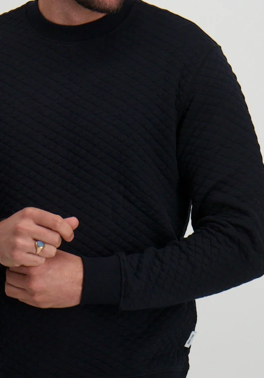ONLY & SONS ONSADLER REG QUILT CREW NECK SWEAT 22030616