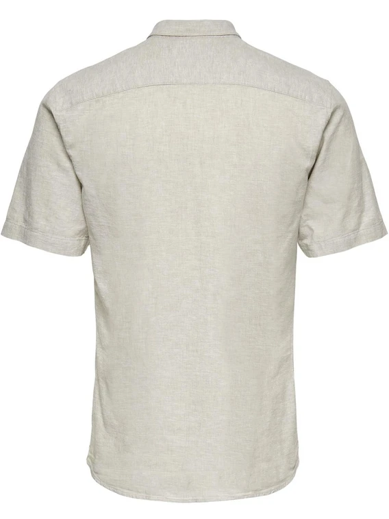 ONLY & SONS onsCAIDEN SS LINEN SHIRT RE 22009885