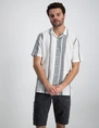 ONLY & SONS ONSCAIDEN SS STRIPE LINEN RESORT SH 22026109