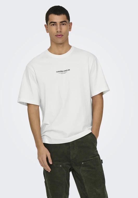 ONLY & SONS ONSCURATED RLX PRINT SS TEE NOOS 22030925