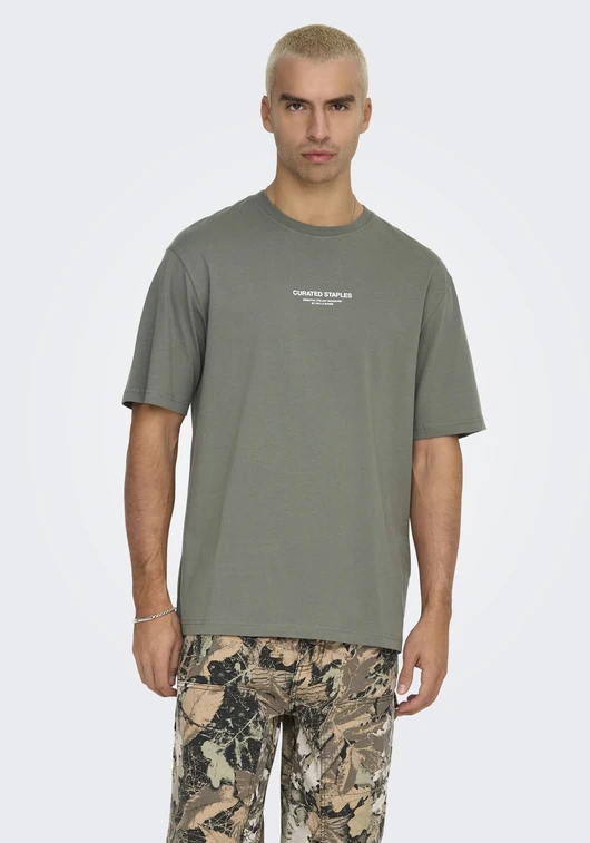 ONLY & SONS ONSCURATED RLX PRINT SS TEE NOOS 22030925