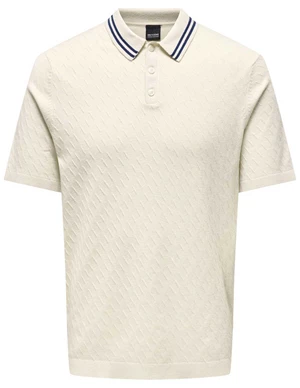 ONLY & SONS ONSDENNIS LIFE REG 12 SS POLO KNIT 22028572