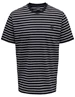 ONLY & SONS ONSHENRY REG STRIPE SS TEE NOOS 22024741