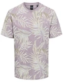 ONLY & SONS ONSKASH REG LEAF AOP SS TEE 22028689
