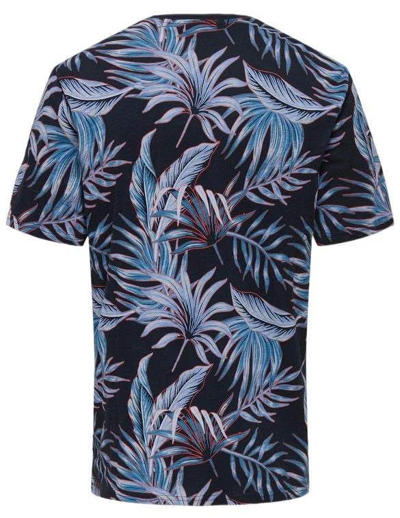 ONLY & SONS ONSKASH REG LEAF AOP SS TEE 22028689