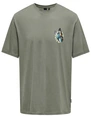 ONLY & SONS ONSKEANE RLX SS PRINT TEE NOOS 22033620