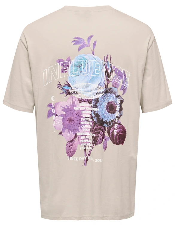 ONLY & SONS ONSKEANE RLX SS PRINT TEE NOOS 22033620